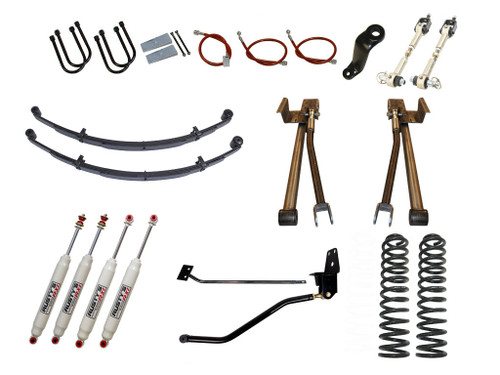 Rusty's Offroad Jeep Cherokee XJ 6.5" Long Travel Suspension Lift System