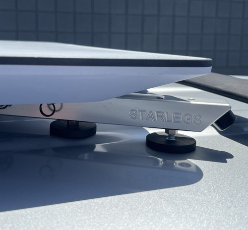 XJ Cherokee Roof Mount Starlink Flat High Performance Dish – MAGNETIC STARLEGS