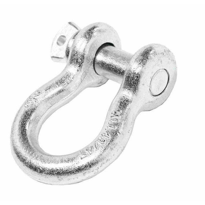 Recovery Shackle D-Ring 3/4" 4.75 Ton - Zinc