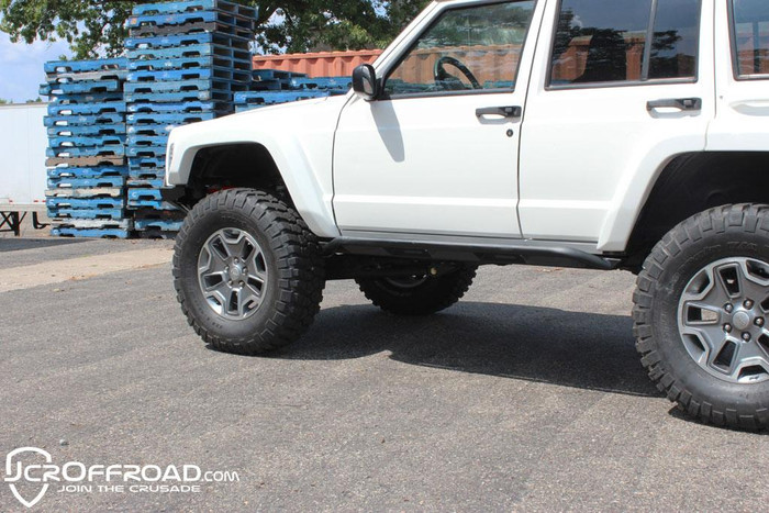 JCR Jeep Cherokee XJ Rock Sliders - Classic Style
