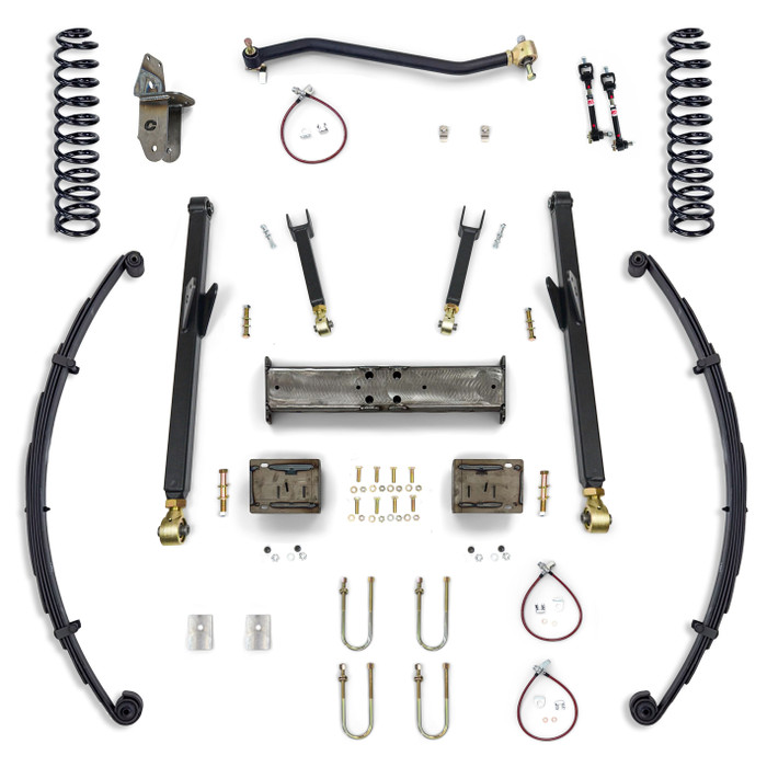 Clayton Offroad Jeep Cherokee XJ 4.5" Long Arm Lift Kit (1984-2001, XJ)
