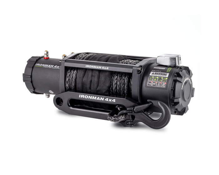 Ironman 4x4 Frontier 9,500 lb Winch with Synthetic Rope