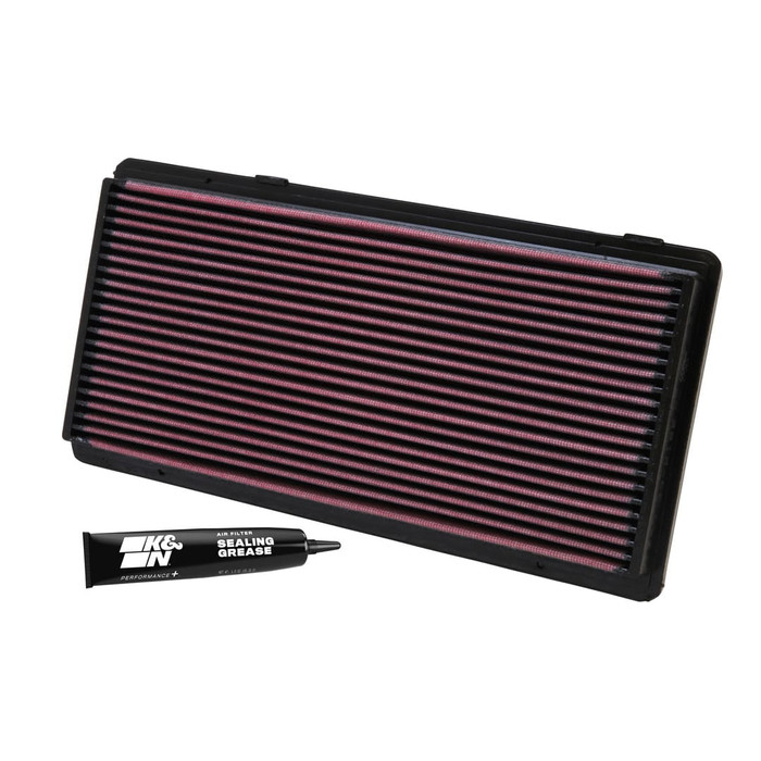 K&N High-Flow Original Lifetime Engine Air Filter - XJ JEEP CHEROKEE 2.5/4.0L