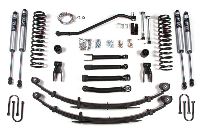 BDS Jeep Cherokee XJ 4.5" Suspension Lift Kit with FOX 2.0 Performance Shocks