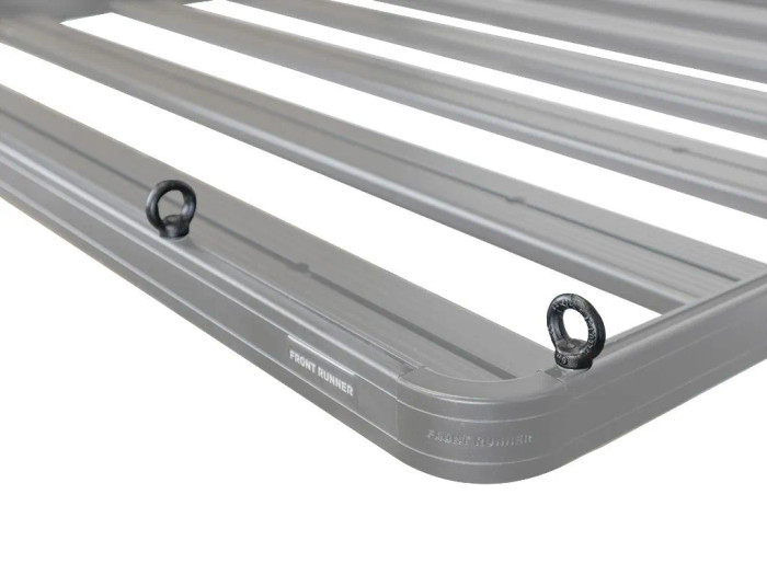 Black Tie Down Rings / Eye Nuts - Fits XJ Cherokee Slimline II Roof Rack