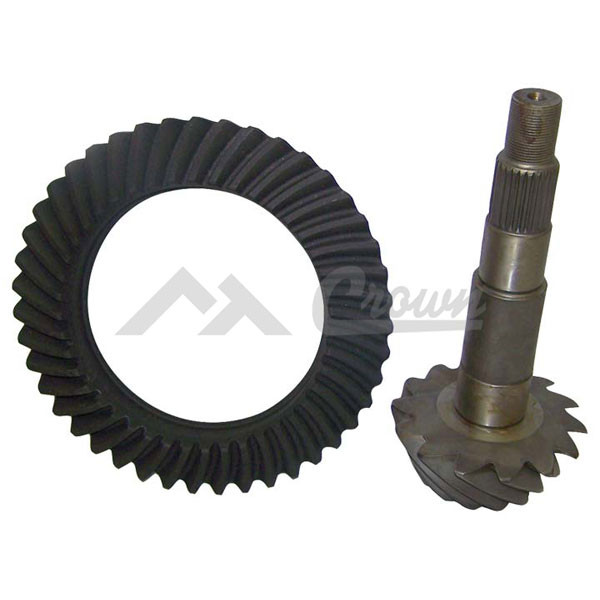 XJ Cherokee Ring and Pinion Set, 3.07 Ratio, Dana 35 Rear Axle