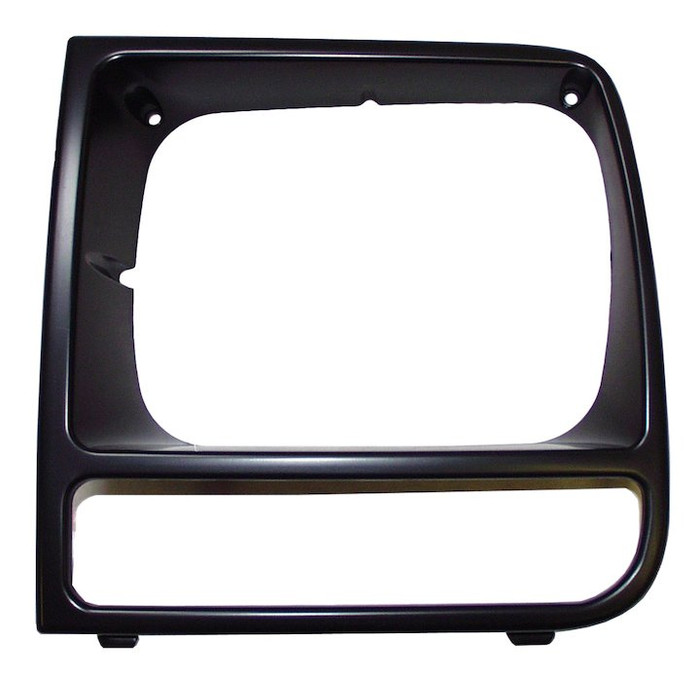 Headlamp Bezel, Left, Black, 97-01 Cherokee XJ