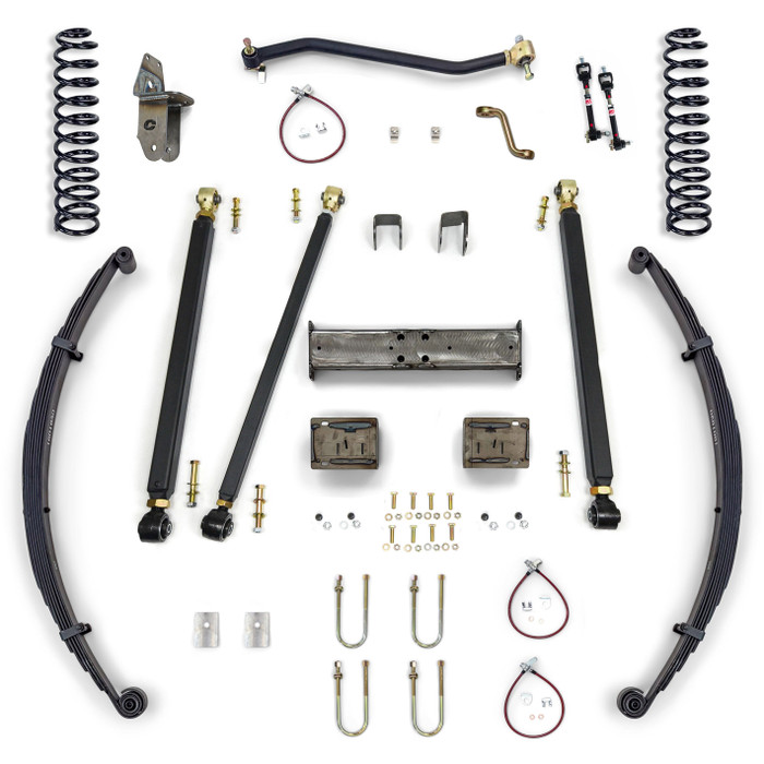 Jeep Cherokee XJ 6.5" Pro Series 3 Link Long Arm Suspension Lift Kit Jeep Cherokee XJ 6.5" Pro Series 3 Link Long Arm Suspension Lift Kit