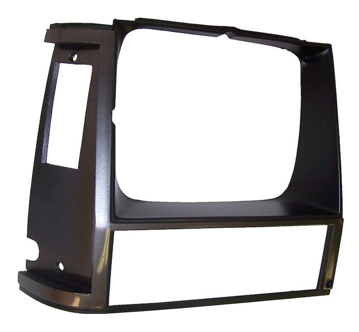 Headlamp Bezel, Right, Grey, 84-90 Cherokee XJ