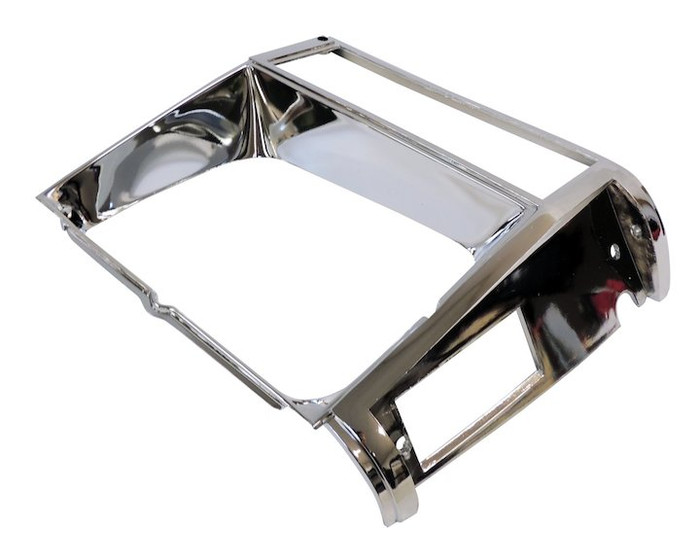 Headlamp Bezel, Right, Chrome, 84-90 Cherokee XJ