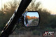 SIX12 Billet UTV Side Rear View Mirrors with Rigid Industries  LED Lights with Amber Backlit Turn Signal Lights
