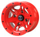 Pro Armor Youth Polaris RZR 200 Combat - Rear 12x7 - Red