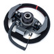EVP.MOde Steering Wheel with Multi Function & Carbon Fiber Paddles and Quick-Release Hub Adapter Kits for Can-Am Maverick R