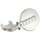 Polaris RZR Breakaway Claw Clamp Mirror - 4" Convex