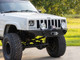 Jeep Cherokee XJ Front Trail Bumper with Upgright Winch Mount