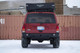 JCR Jeep Cherokee XJ Crusader Rear Bumper with Light Mounts & D-Ring Mounts