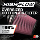 K&N Jeep Cherokee XJ Cold Air Intake - 4.0 Straight 6 - 1996-2001
