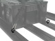 Black Tie Down Rings / Eye Nuts - Fits XJ Cherokee Slimline II Roof Rack