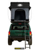 Jeep Cherokee XJ Roof Top Tent by Overland Vehicle Systems - rear view with ladder