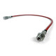 Jeep Cherokee XJ Extended Front Brake Lines - 24" - Red