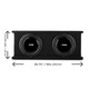 DS18 12" Loaded Shallow Subwoofer Enclosure 700 Watts Rms @ 1 ohm