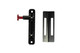 Universal Quick-Release Fire Extinguisher Mount | Black