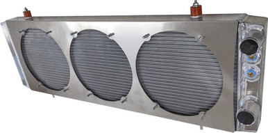 Cool Flow Radiator Novak Jeep Cherokee XJ HD Cross-Flow Radiator with Fan Shroud
