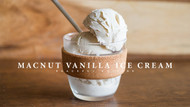 Macadamia Vanilla Ice Cream (Dairy Free & Vegan)