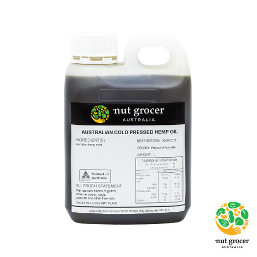 Australian Hemp Oil Cold Pressed
