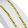 Corrente de ouro 18k grumet 4.50mm com 70cm