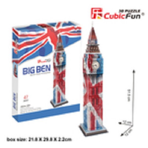 Big Ben 47pc 3D Puzzle C Series NEW FACTORY SEALED