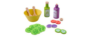 EverEarth Salad Set Kids Pretend Play Eco-Friendly