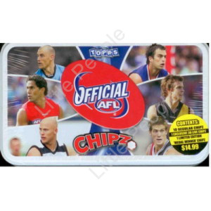 2010 Topps AFL Chipz Tin-Coleman Brendan Fevola