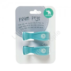 Pram pegs 2 Pack Pegs Blue Gift Idea