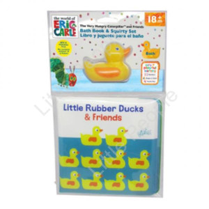 Ec Duckie Bath Book & Squirter Set