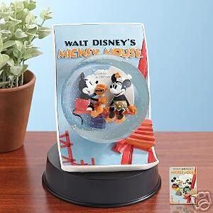 Mickey Mouse Building A Poster Disney Snowglobe LE 500 Pin Release