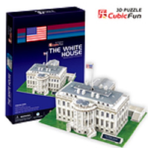 White House CubicFun L504h 3D Puzzle 56 Pieces LED Genuine Product