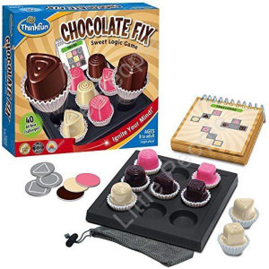 Think Fun - Chocolate Fix Game (Colors And Parts May Vary)