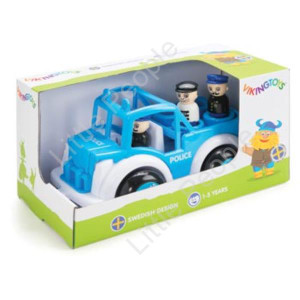 Viking Toys VP81269 Viking Jumbo Police Jeep w 3 fig GB Children Toy Brand