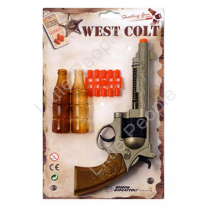 28CM GUMMYCowboy Western plastic Toy