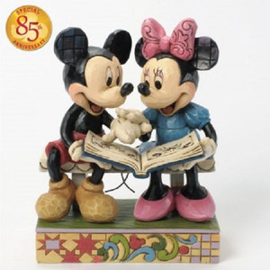 Jim Shore Mickey Minnie 85th Anniversary Figurine Disney Traditions