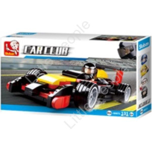 Sluban Compatible Building Blocks CAR CLUB RACE CAR 131 PCS