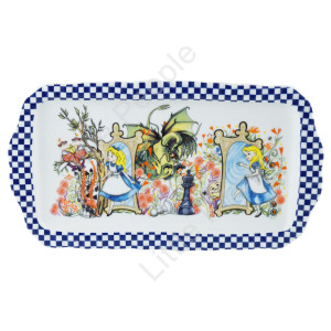 Alice Through The Looking Glass Rectangular Tray