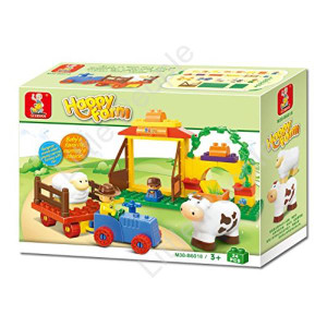 Sluban Compatible Building Blocks Bicks Set - Sluban Happy Farm