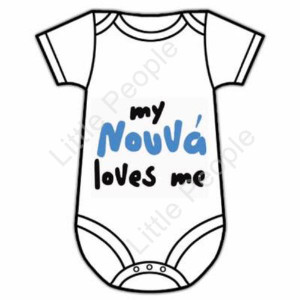 Size 00 My Greek Godmother Loves Me 3-6mths Baby Grow Suit