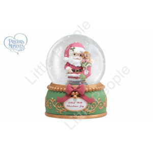 Precious Moments Filled With Christmas Joy 100mm Musical Water Globe