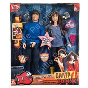 Camp Rock Mitchie and Shane 12" Childrens Dolls Toy