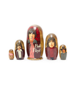 Russian Doll Wooden Matryoshka Babushka - Personalities - Pink Floyd