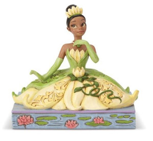 Jim Shore Disney Traditions Tiana personality pose - be independent