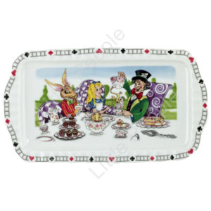 Paul Cardew Designs Alice In Wonderland Rectangular Tray